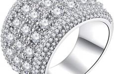 Miglior anello fascia oro e brillanti