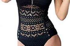 Miglior costume intero nero a fascia