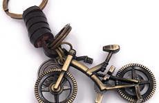 Miglior portachiavi con bicicletta