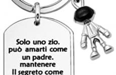 Miglior portachiavi in argento per uomo