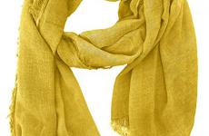 Miglior sciarpa giallo senape