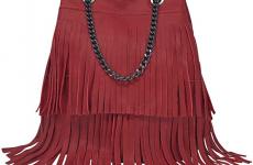 Miglior borsa rossa con frange
