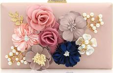 Miglior pochette eleganti color cipria
